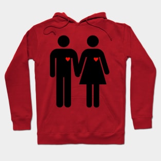 Couple black Hoodie